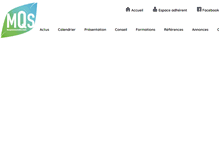 Tablet Screenshot of mqs-formation.com